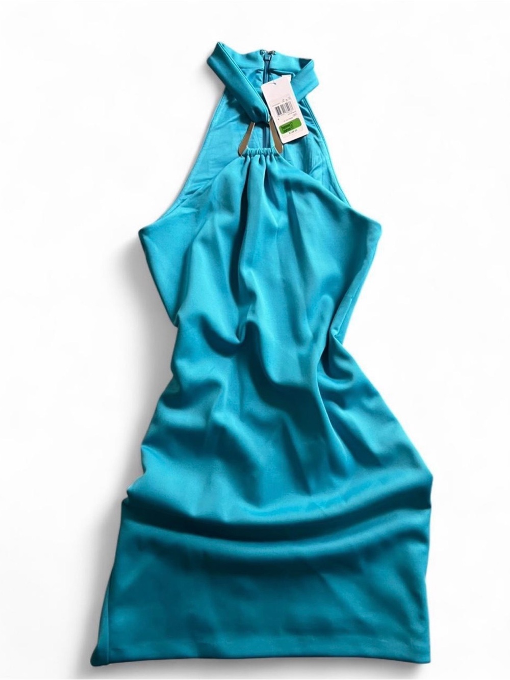 Brand New Guess Turquoise Halter Neck Dress| Size Small